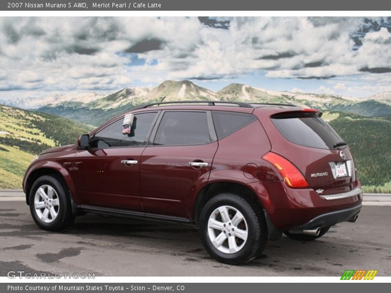 Merlot Pearl / Cafe Latte 2007 Nissan Murano S AWD