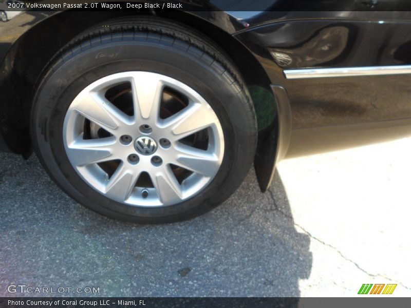 Deep Black / Black 2007 Volkswagen Passat 2.0T Wagon