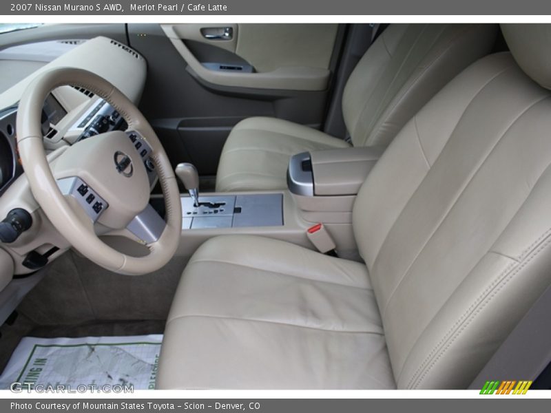 Merlot Pearl / Cafe Latte 2007 Nissan Murano S AWD