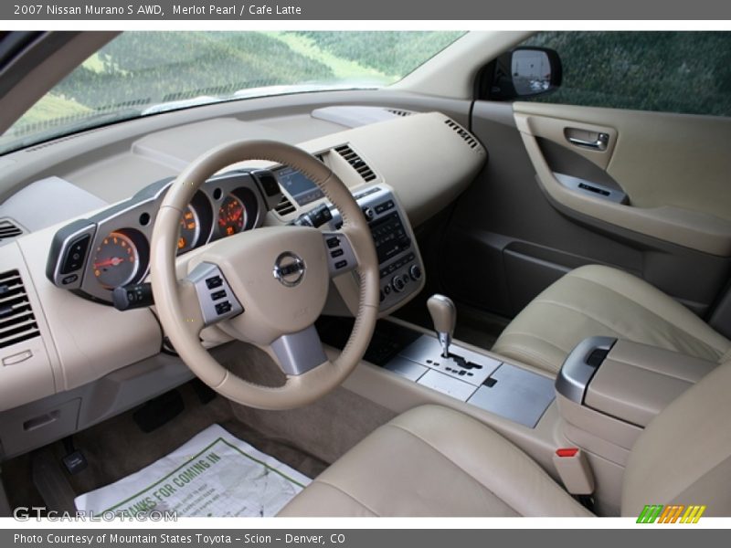Merlot Pearl / Cafe Latte 2007 Nissan Murano S AWD
