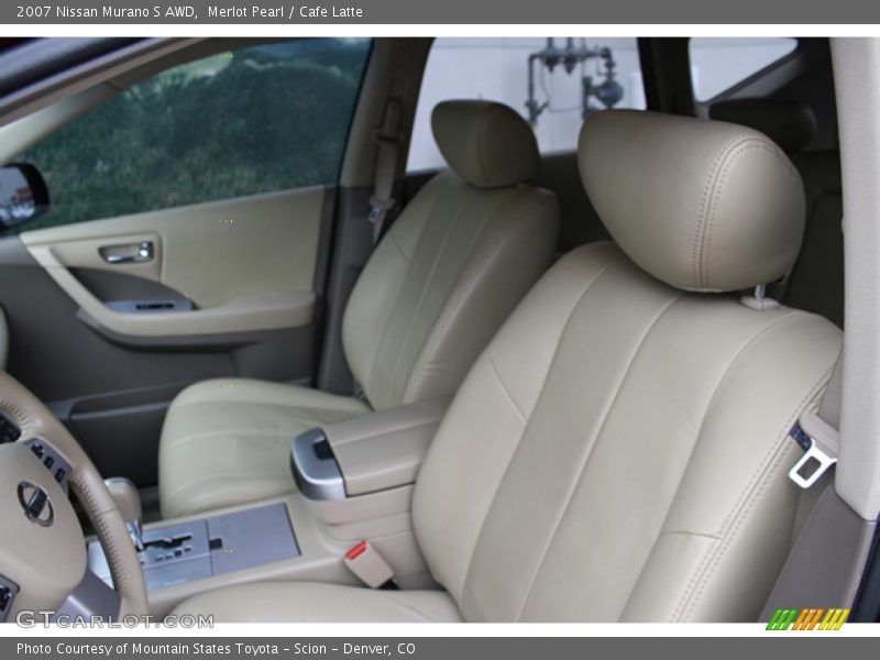 Merlot Pearl / Cafe Latte 2007 Nissan Murano S AWD