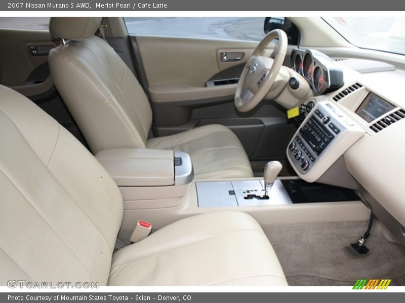 Merlot Pearl / Cafe Latte 2007 Nissan Murano S AWD