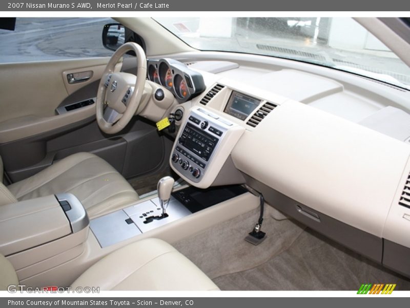 Merlot Pearl / Cafe Latte 2007 Nissan Murano S AWD
