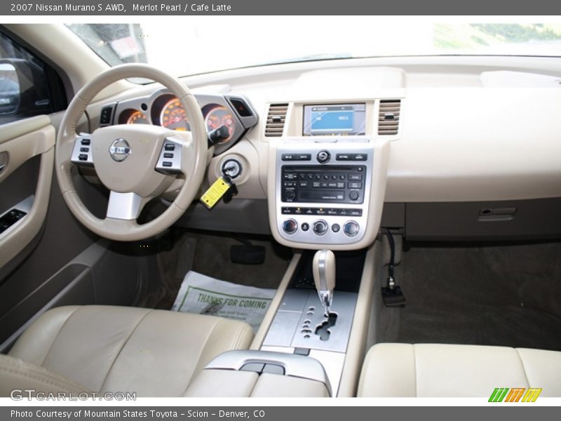 Merlot Pearl / Cafe Latte 2007 Nissan Murano S AWD