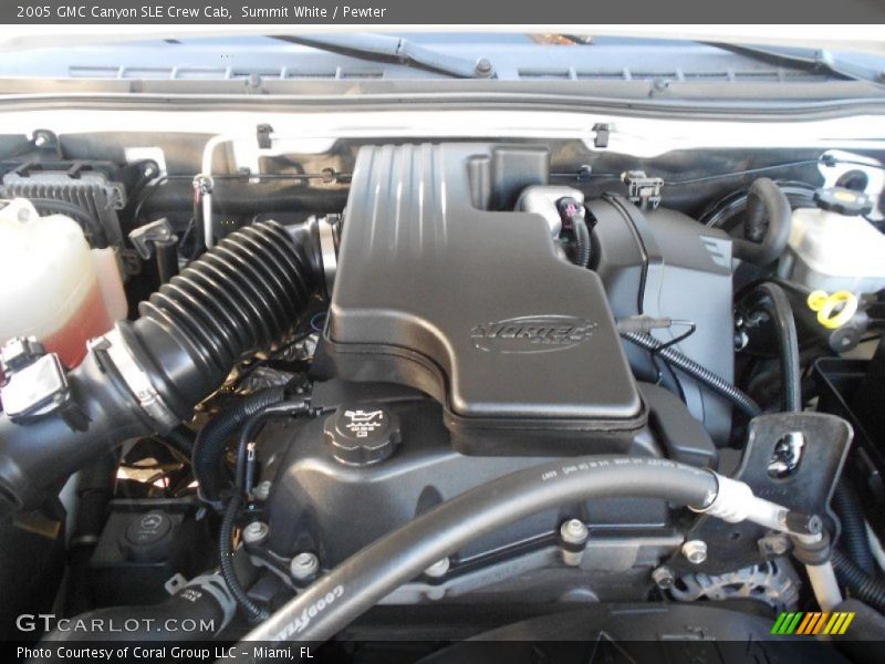  2005 Canyon SLE Crew Cab Engine - 2.8 Liter DOHC 16-Valve 4 Cylinder