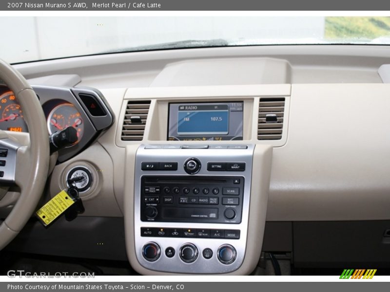 Merlot Pearl / Cafe Latte 2007 Nissan Murano S AWD