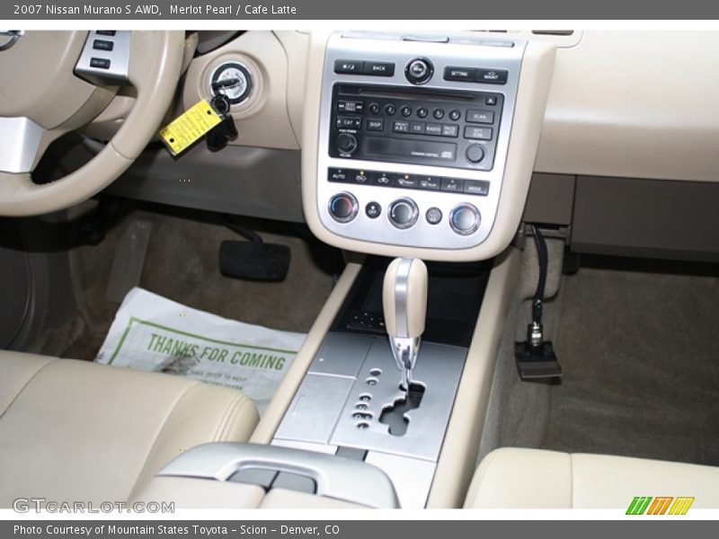 Merlot Pearl / Cafe Latte 2007 Nissan Murano S AWD