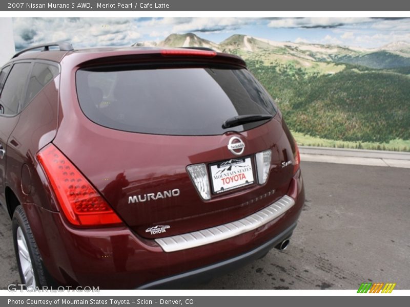 Merlot Pearl / Cafe Latte 2007 Nissan Murano S AWD