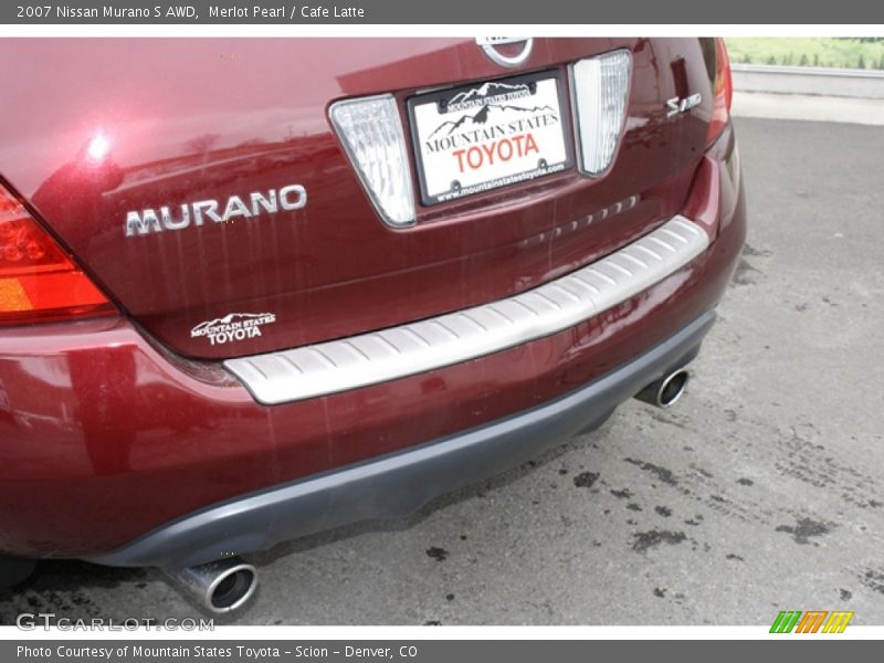 Merlot Pearl / Cafe Latte 2007 Nissan Murano S AWD
