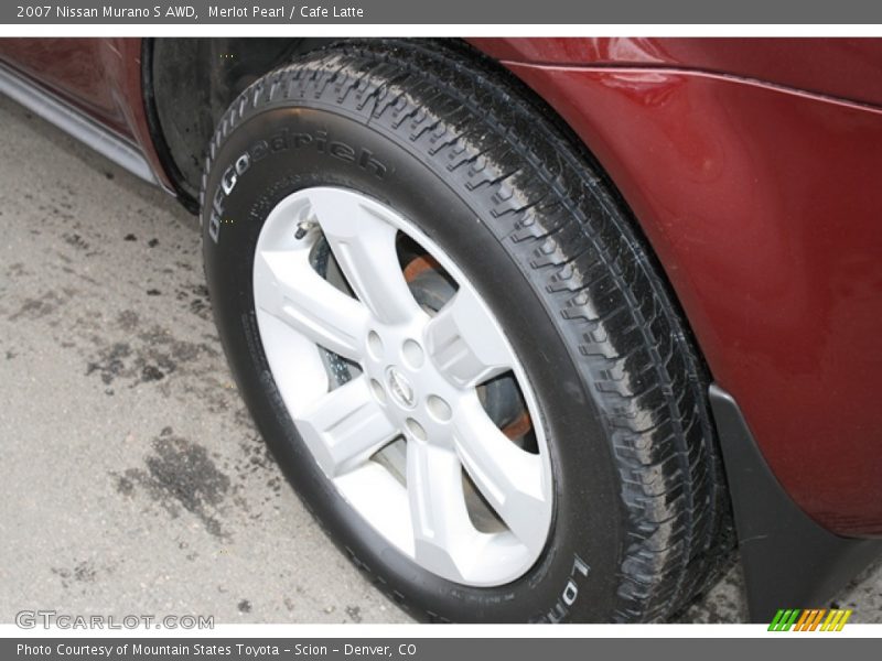 Merlot Pearl / Cafe Latte 2007 Nissan Murano S AWD