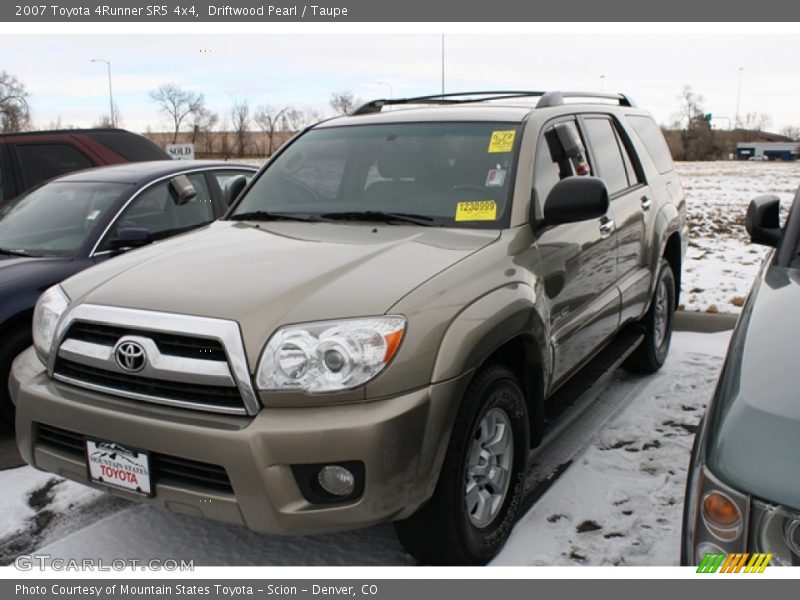 Driftwood Pearl / Taupe 2007 Toyota 4Runner SR5 4x4