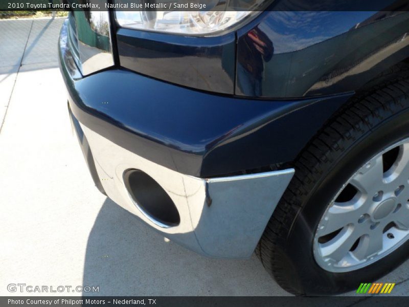 Nautical Blue Metallic / Sand Beige 2010 Toyota Tundra CrewMax