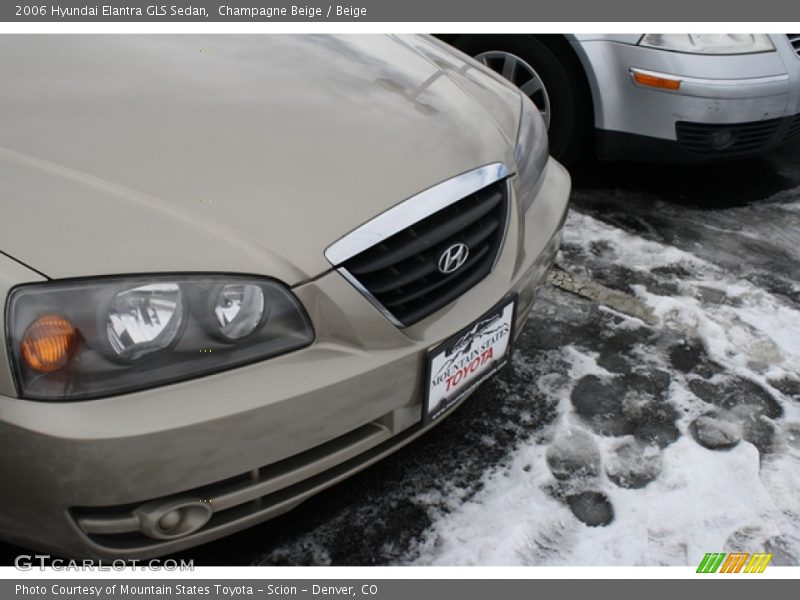 Champagne Beige / Beige 2006 Hyundai Elantra GLS Sedan