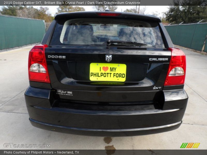Brilliant Black Crystal Pearl / Dark Slate Gray/Medium Graystone 2010 Dodge Caliber SXT