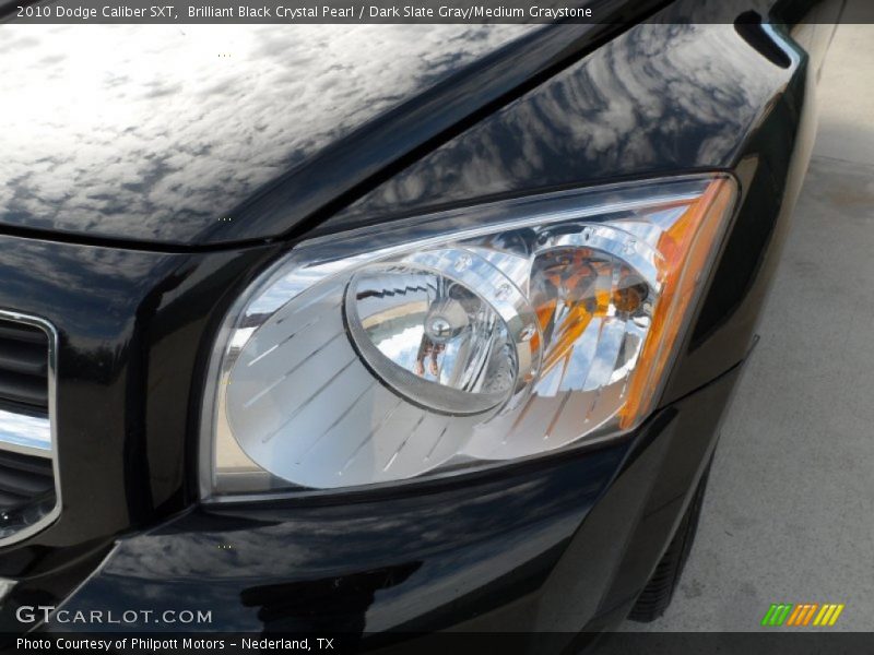 Brilliant Black Crystal Pearl / Dark Slate Gray/Medium Graystone 2010 Dodge Caliber SXT