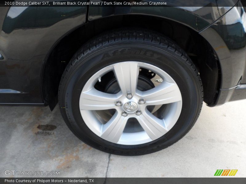 Brilliant Black Crystal Pearl / Dark Slate Gray/Medium Graystone 2010 Dodge Caliber SXT