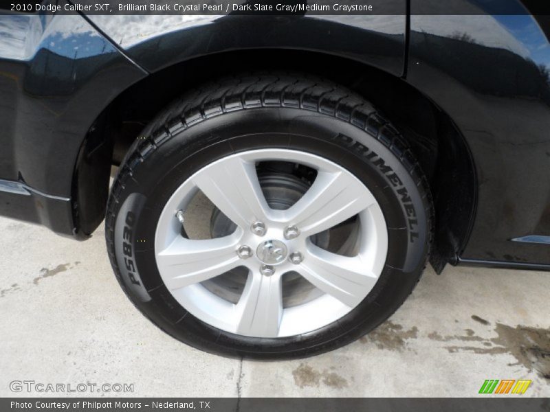 Brilliant Black Crystal Pearl / Dark Slate Gray/Medium Graystone 2010 Dodge Caliber SXT