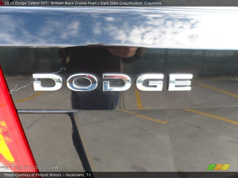 Brilliant Black Crystal Pearl / Dark Slate Gray/Medium Graystone 2010 Dodge Caliber SXT