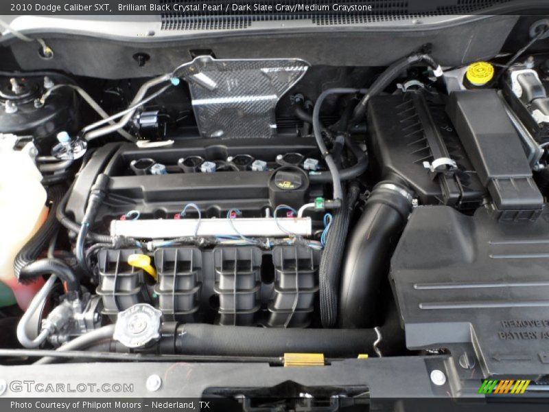 Brilliant Black Crystal Pearl / Dark Slate Gray/Medium Graystone 2010 Dodge Caliber SXT