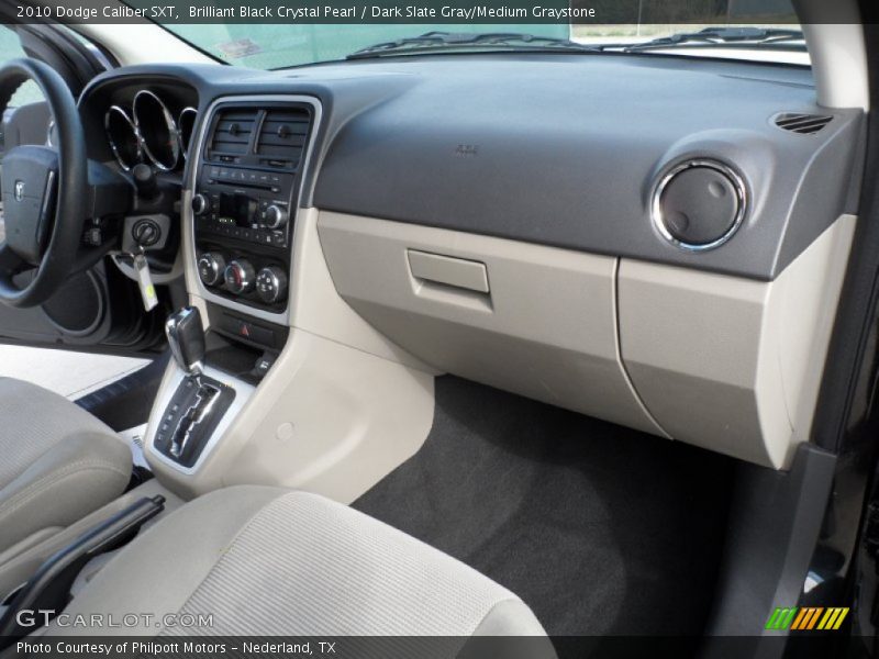 Brilliant Black Crystal Pearl / Dark Slate Gray/Medium Graystone 2010 Dodge Caliber SXT