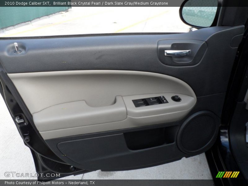 Brilliant Black Crystal Pearl / Dark Slate Gray/Medium Graystone 2010 Dodge Caliber SXT