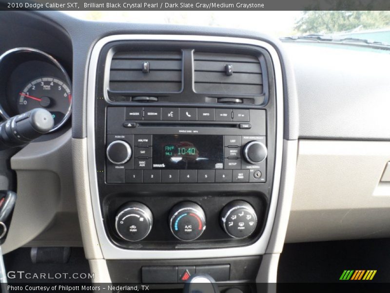 Brilliant Black Crystal Pearl / Dark Slate Gray/Medium Graystone 2010 Dodge Caliber SXT