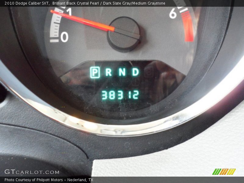 Brilliant Black Crystal Pearl / Dark Slate Gray/Medium Graystone 2010 Dodge Caliber SXT
