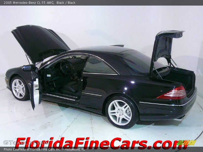 Black / Black 2005 Mercedes-Benz CL 55 AMG