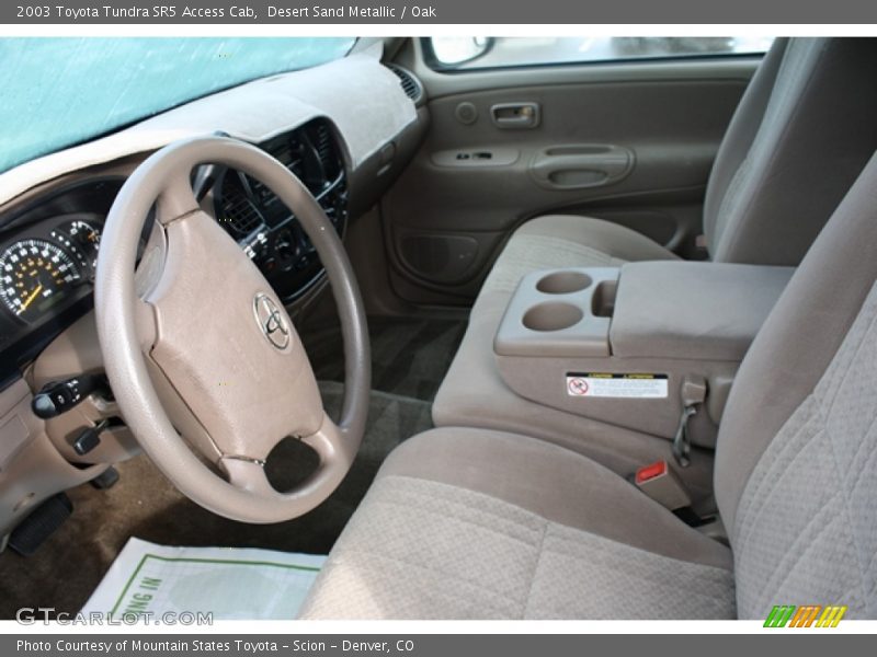 Desert Sand Metallic / Oak 2003 Toyota Tundra SR5 Access Cab