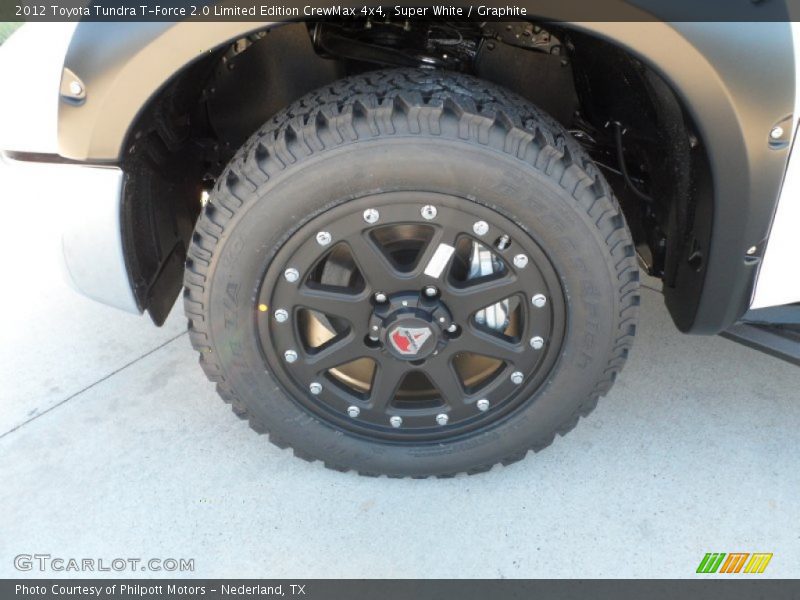  2012 Tundra T-Force 2.0 Limited Edition CrewMax 4x4 Wheel