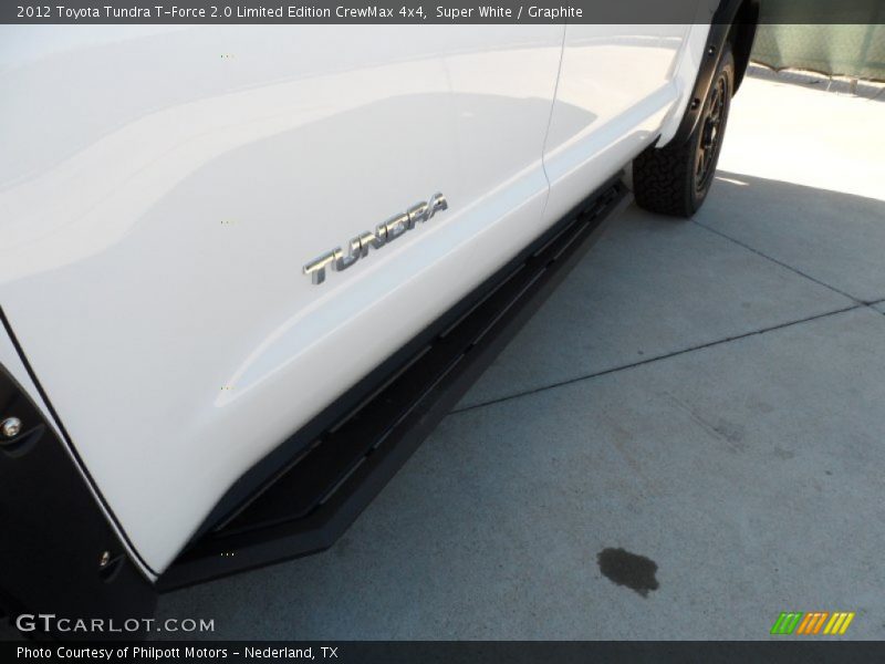 Super White / Graphite 2012 Toyota Tundra T-Force 2.0 Limited Edition CrewMax 4x4