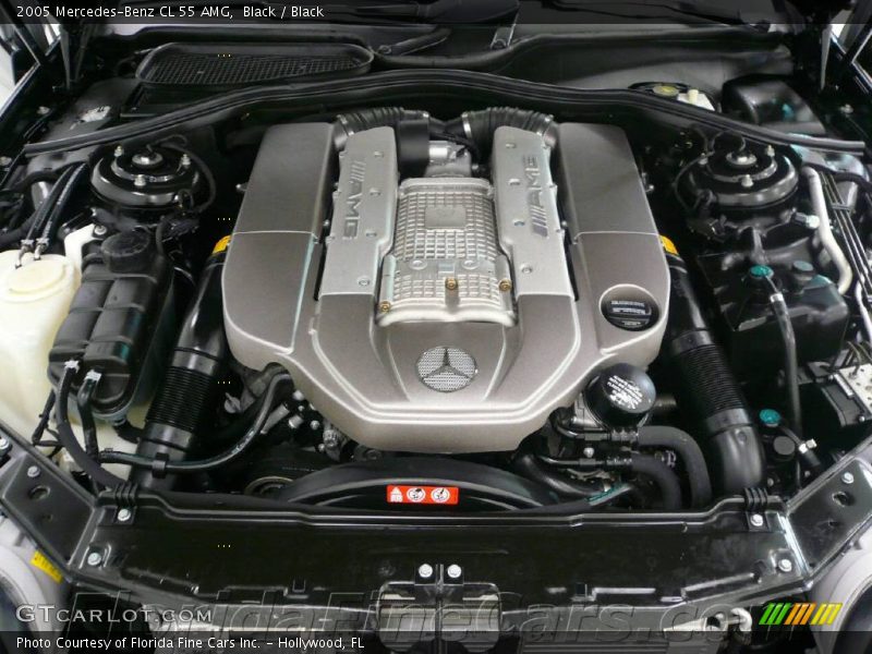 Black / Black 2005 Mercedes-Benz CL 55 AMG