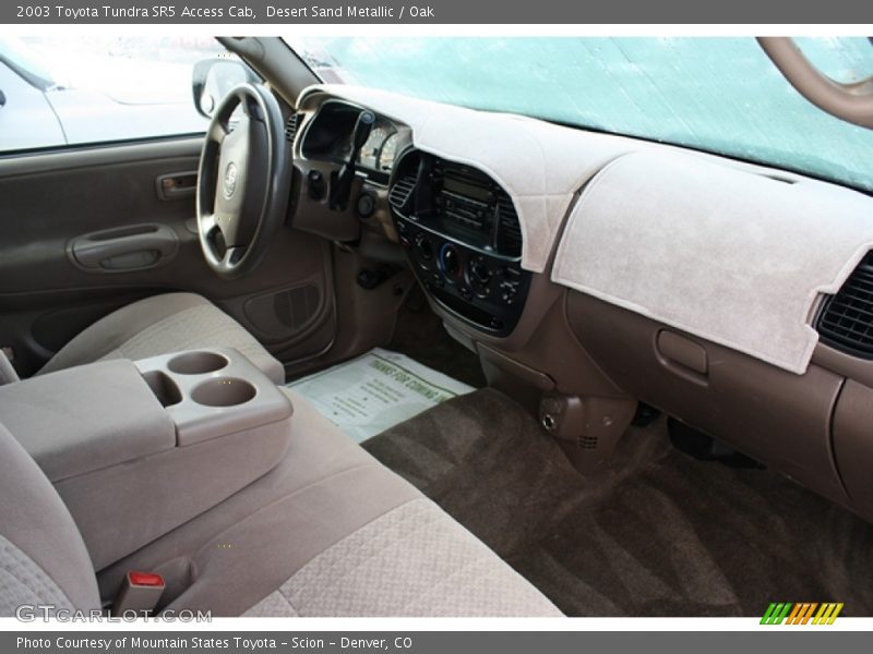 Desert Sand Metallic / Oak 2003 Toyota Tundra SR5 Access Cab