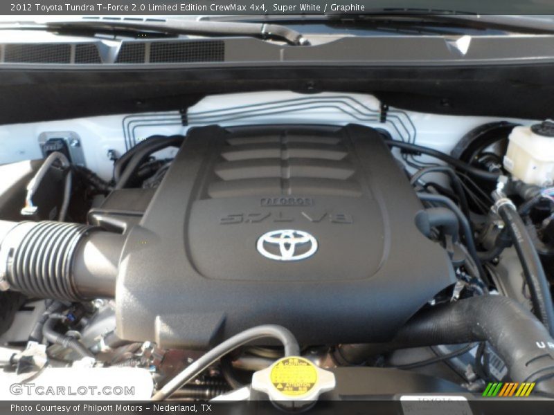 Super White / Graphite 2012 Toyota Tundra T-Force 2.0 Limited Edition CrewMax 4x4