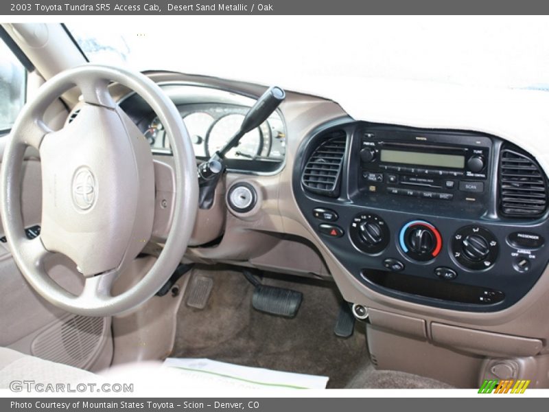 Desert Sand Metallic / Oak 2003 Toyota Tundra SR5 Access Cab