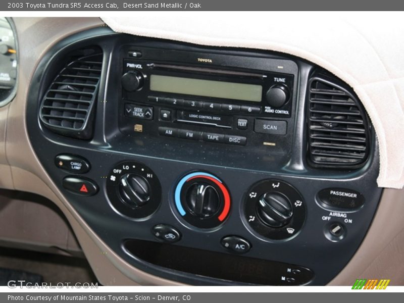 Desert Sand Metallic / Oak 2003 Toyota Tundra SR5 Access Cab