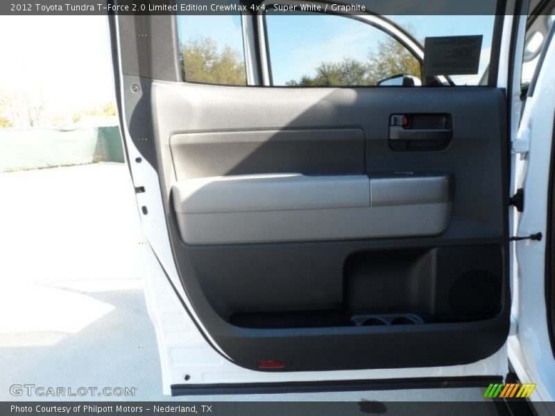 Super White / Graphite 2012 Toyota Tundra T-Force 2.0 Limited Edition CrewMax 4x4
