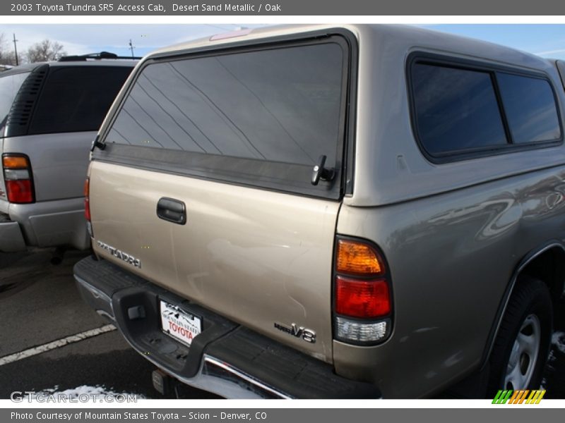 Desert Sand Metallic / Oak 2003 Toyota Tundra SR5 Access Cab
