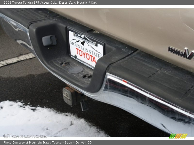 Desert Sand Metallic / Oak 2003 Toyota Tundra SR5 Access Cab