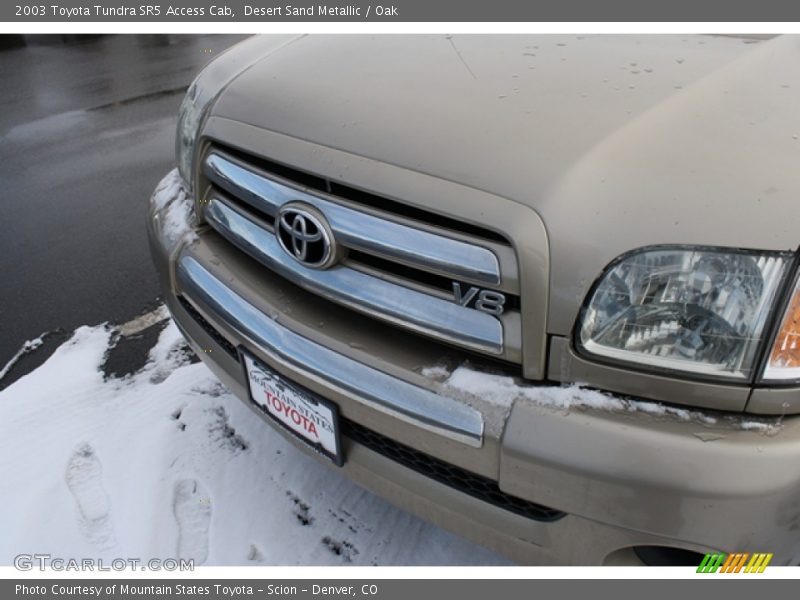 Desert Sand Metallic / Oak 2003 Toyota Tundra SR5 Access Cab