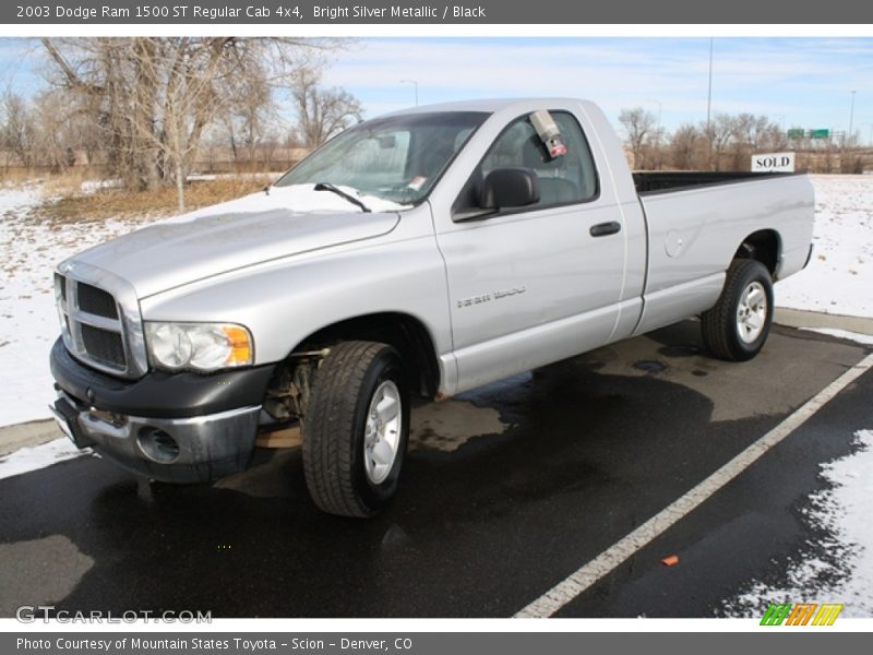  2003 Ram 1500 ST Regular Cab 4x4 Bright Silver Metallic