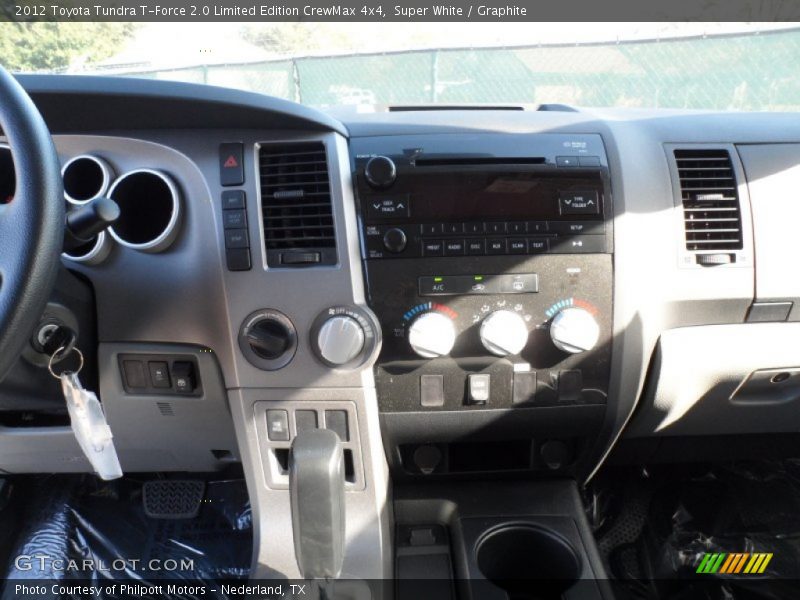 Super White / Graphite 2012 Toyota Tundra T-Force 2.0 Limited Edition CrewMax 4x4
