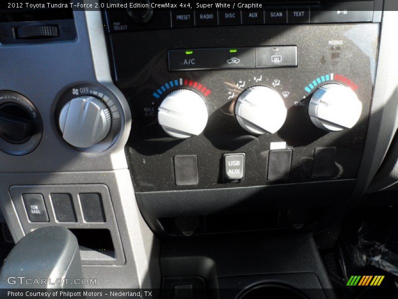 Super White / Graphite 2012 Toyota Tundra T-Force 2.0 Limited Edition CrewMax 4x4