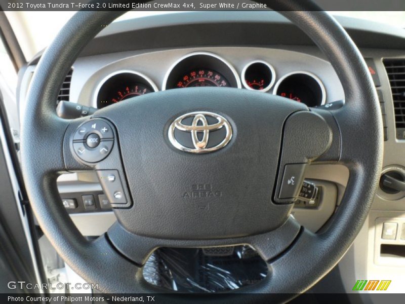 Super White / Graphite 2012 Toyota Tundra T-Force 2.0 Limited Edition CrewMax 4x4