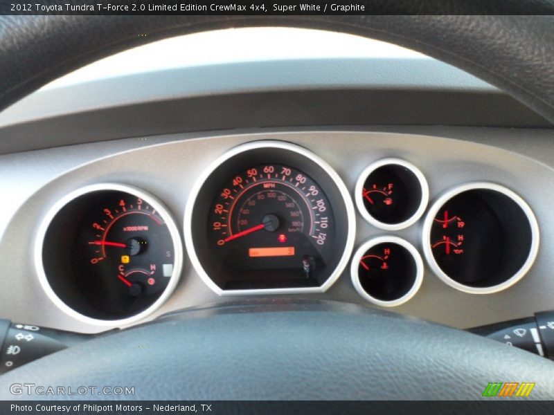  2012 Tundra T-Force 2.0 Limited Edition CrewMax 4x4 T-Force 2.0 Limited Edition CrewMax 4x4 Gauges