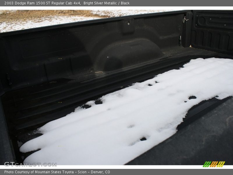 Bright Silver Metallic / Black 2003 Dodge Ram 1500 ST Regular Cab 4x4