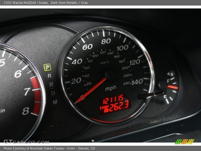 Dark Steel Metallic / Gray 2003 Mazda MAZDA6 i Sedan