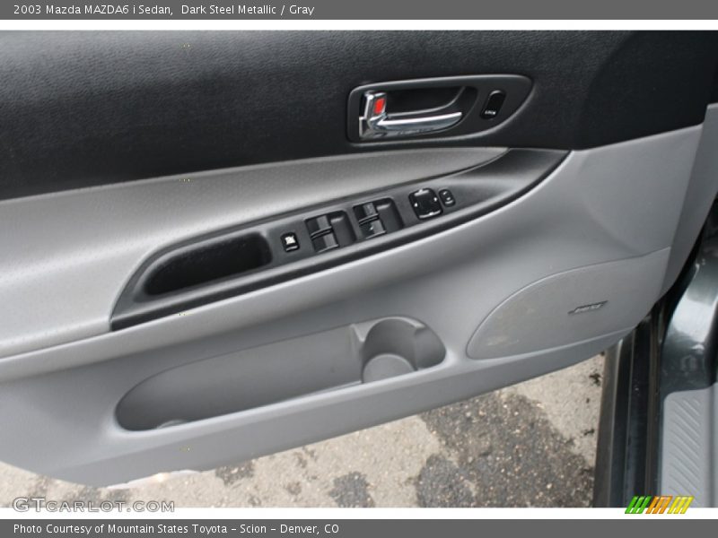 Dark Steel Metallic / Gray 2003 Mazda MAZDA6 i Sedan