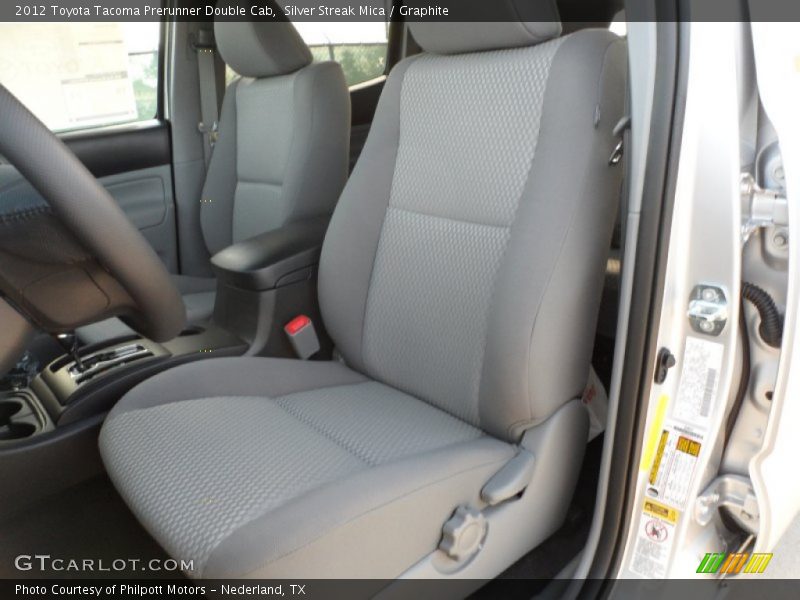  2012 Tacoma Prerunner Double Cab Graphite Interior