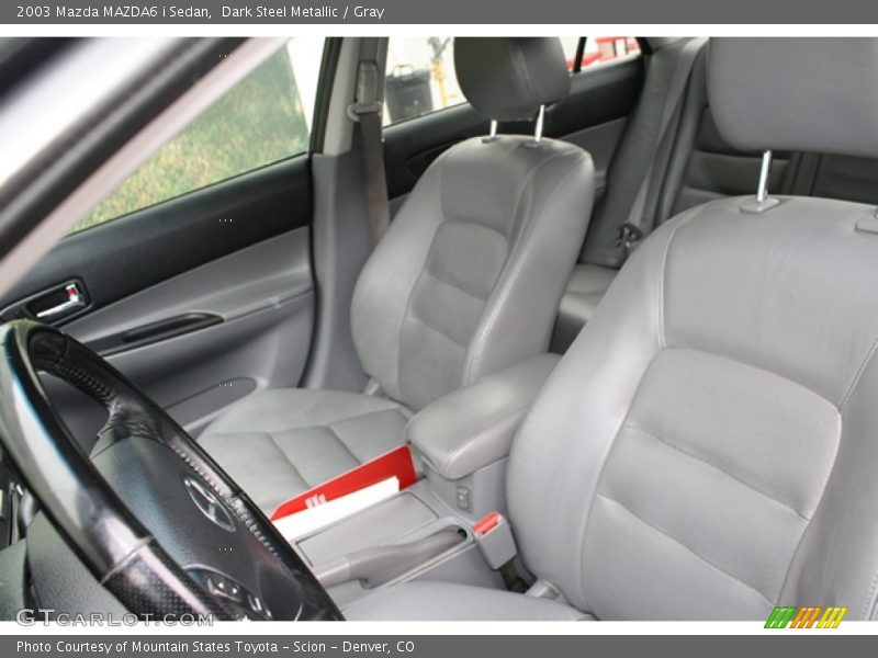 Dark Steel Metallic / Gray 2003 Mazda MAZDA6 i Sedan